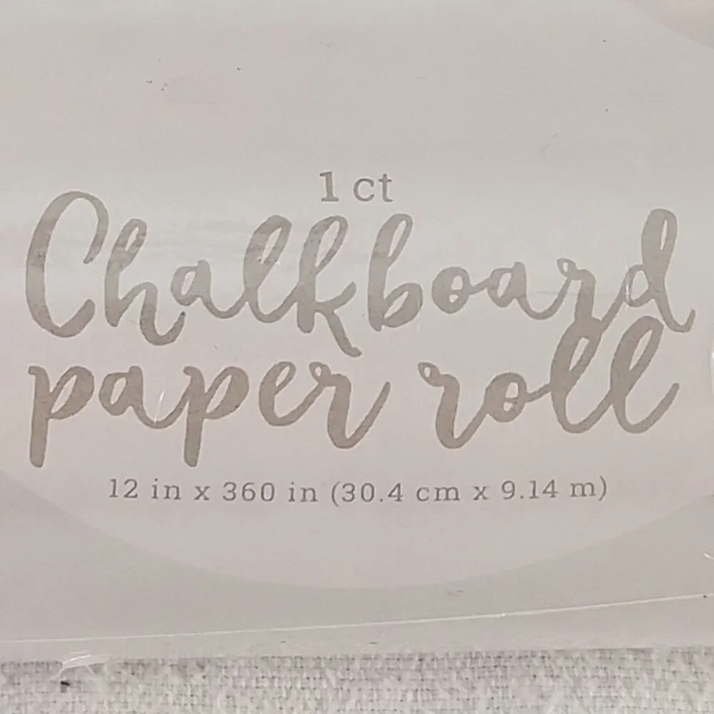 Chalkboard Paper Roll Chalk Board Paint Alternative 12